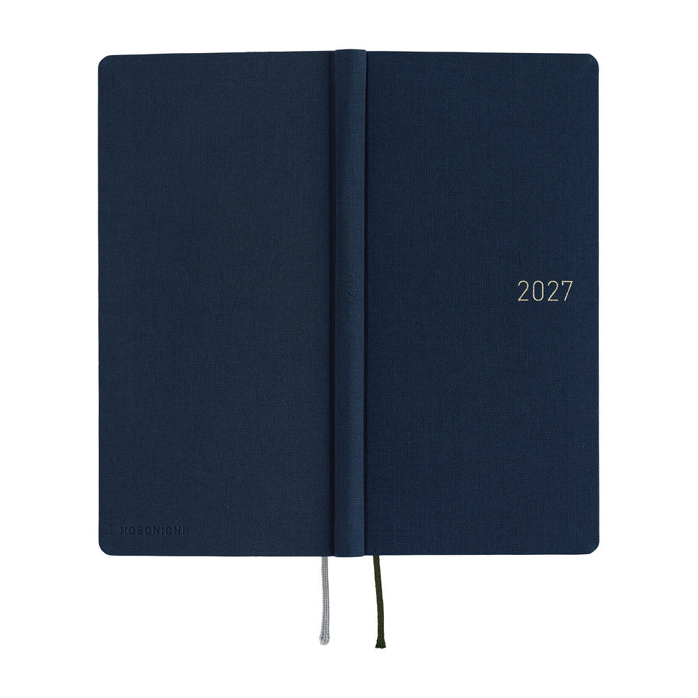 Hobonichi 2027 Techo Weeks Colors: Midnight Blue