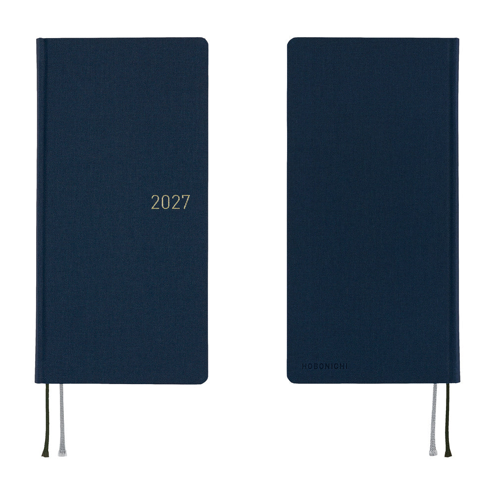 Hobonichi 2027 Techo Weeks Colors: Midnight Blue