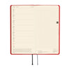 Hobonichi 2027 Techo Weeks Colors: Poppy Red