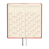 Hobonichi 2027 Techo Weeks Colors: Poppy Red