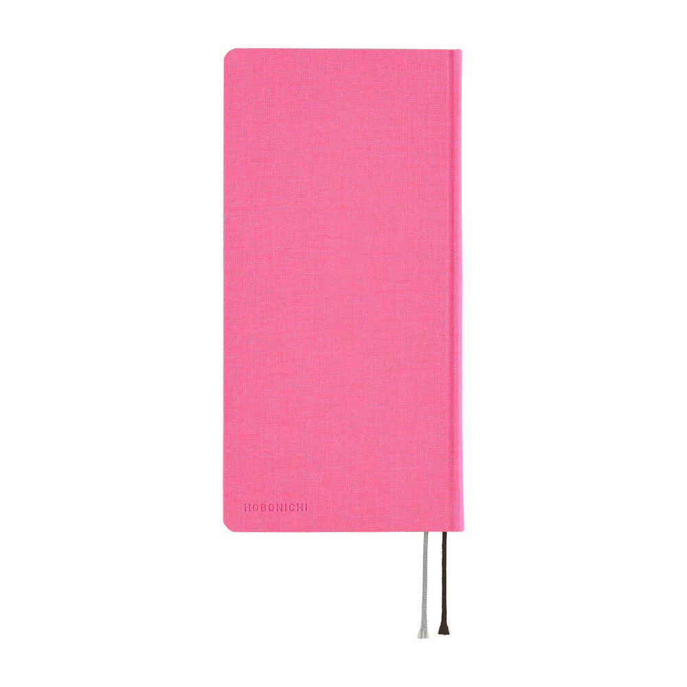 Hobonichi 2027 Techo Weeks Colors: Pink Sapphire