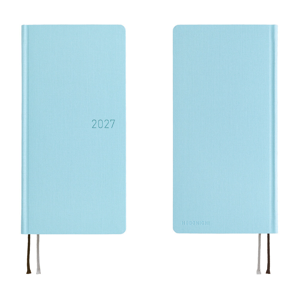 Hobonichi 2027 Techo Weeks Colors: Sea Glass