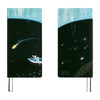 Hobonichi 2027 Techo Weeks Kubota: Meteor Shower in the Light Blue Forest