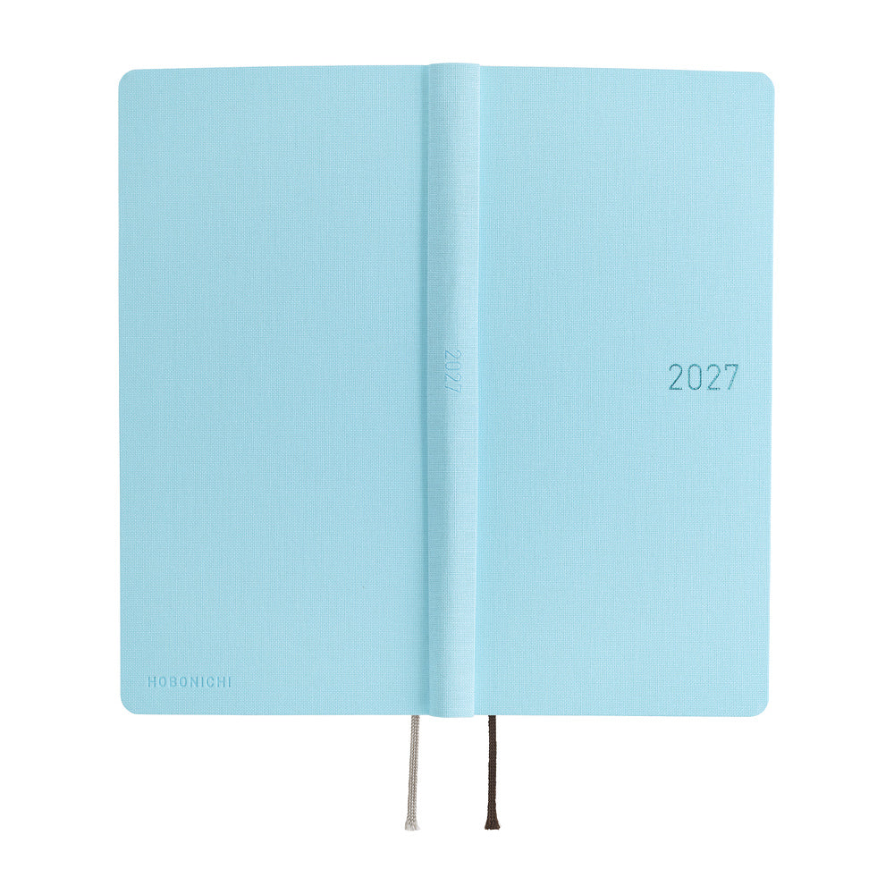 Hobonichi 2027 Techo Weeks Mega Colors: Sea Glass
