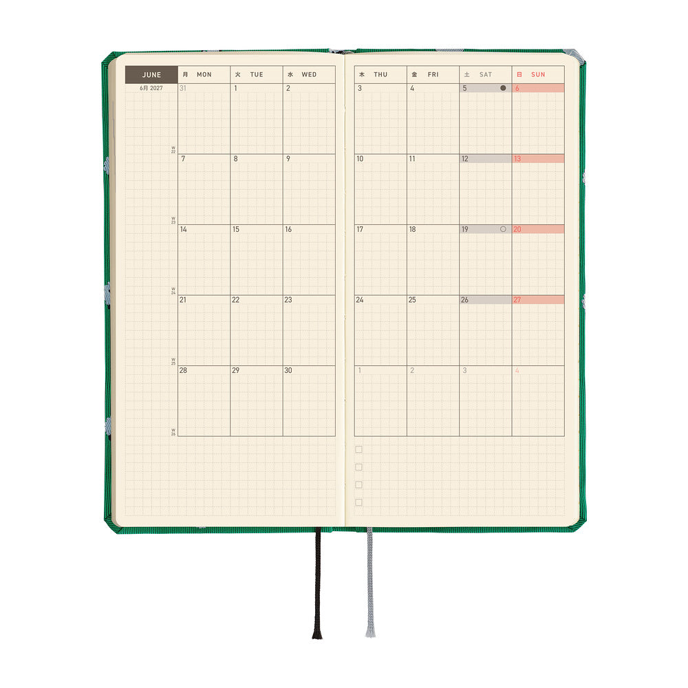 Hobonichi 2027 Techo Weeks Mega Sheep Sheep Sheep