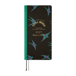 Hobonichi 2027 Techo Weeks Natal Design: Lucky Swallow