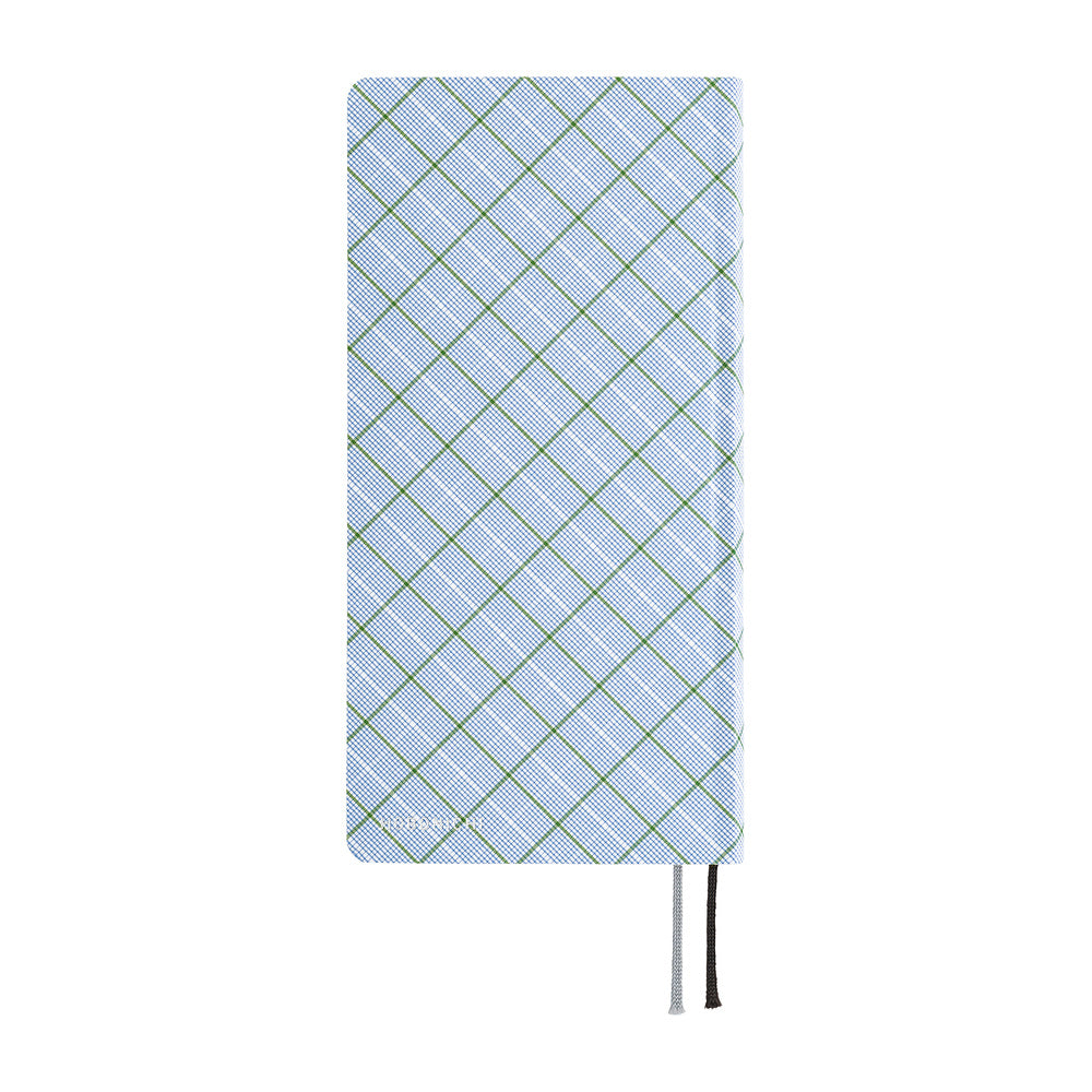 Hobonichi 2027 Techo Weeks Shirt Fabric: Graph Plaid