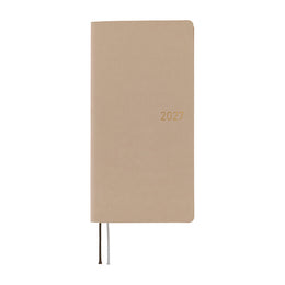 Hobonichi 2027 Techo Weeks Smooth: Cafe au Lait