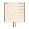 Hobonichi 2027 Techo Weeks Smooth: Cafe au Lait