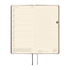 Hobonichi 2027 Techo Weeks Smooth: Cafe au Lait
