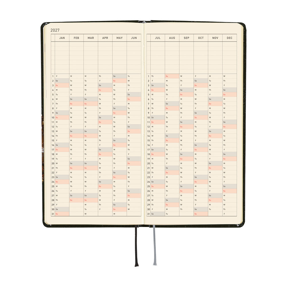 Hobonichi 2027 Techo Weeks Tanakadaisuke: Starlight