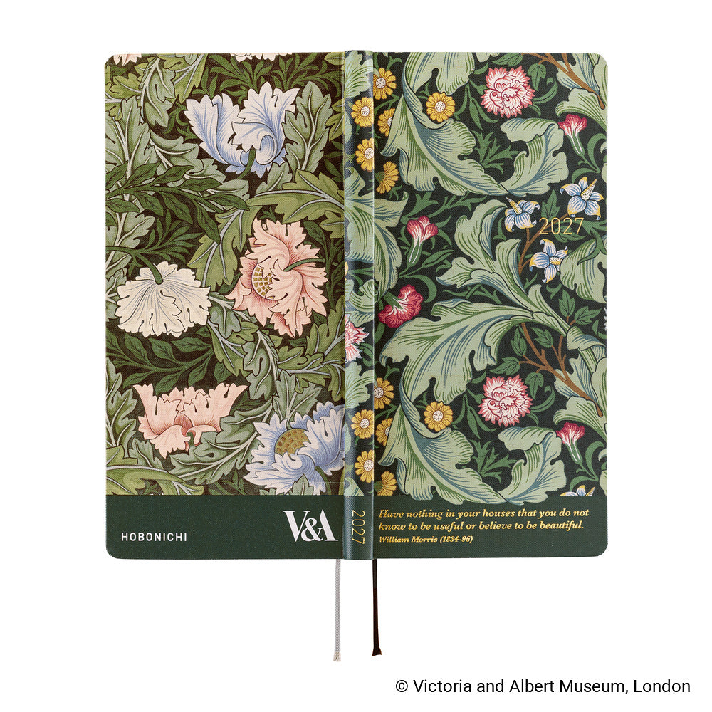 Hobonichi 2027 Techo Weeks V&A: Leicester