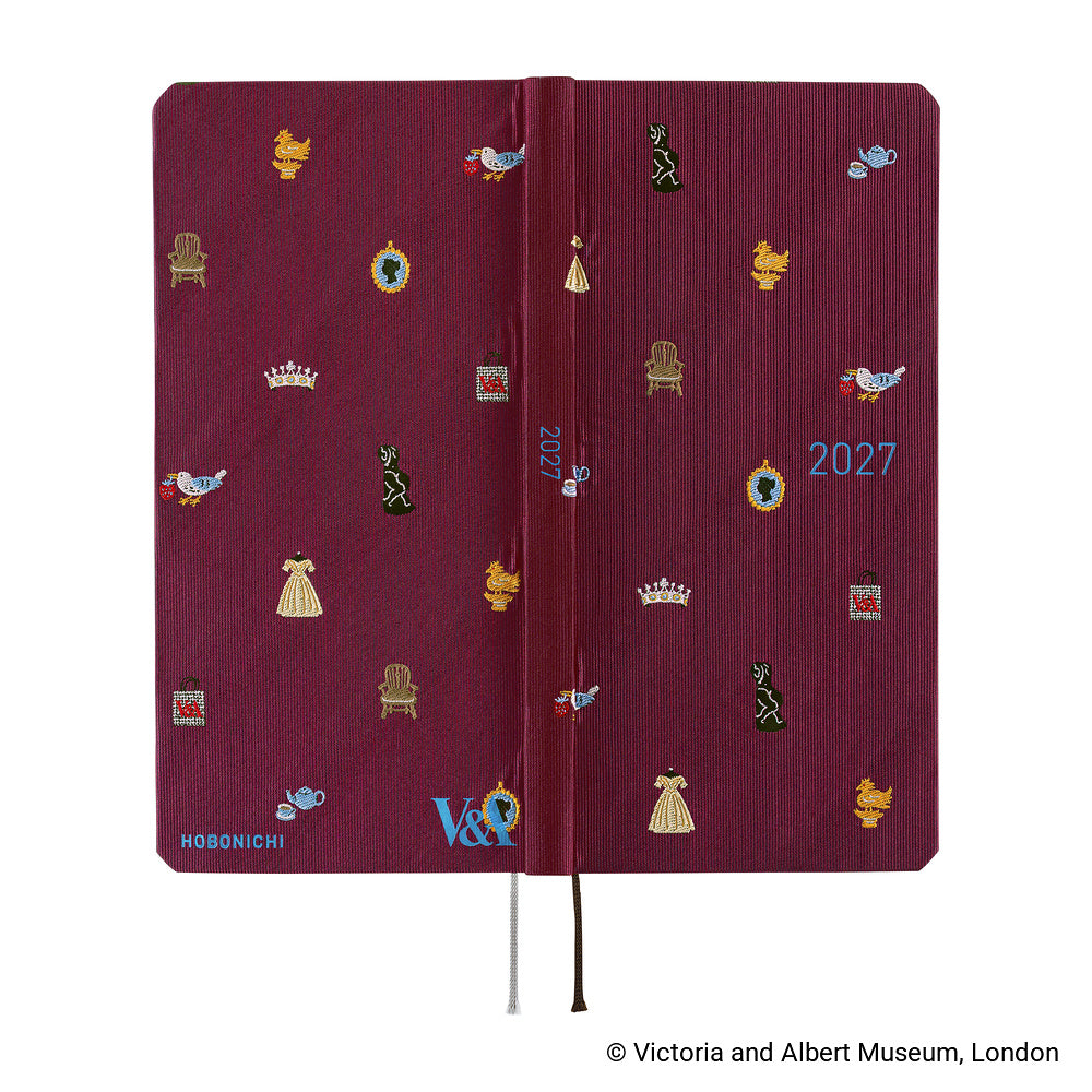 Hobonichi 2027 Techo Weeks Welcome to the V&A