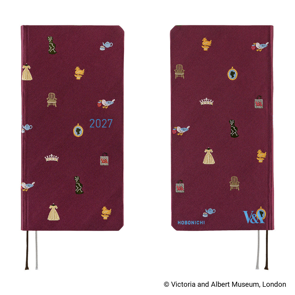 Hobonichi 2027 Techo Weeks Welcome to the V&A