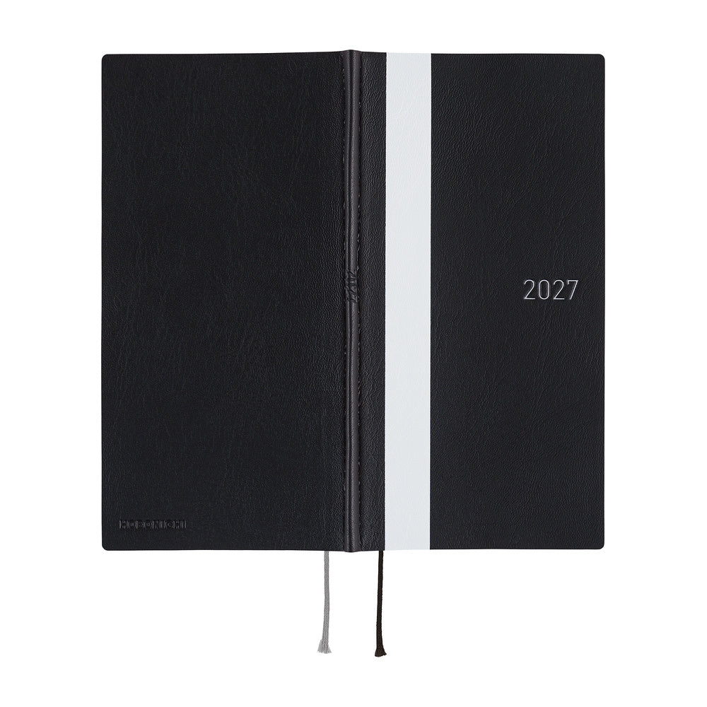 Hobonichi 2027 Techo Weeks White Line Black