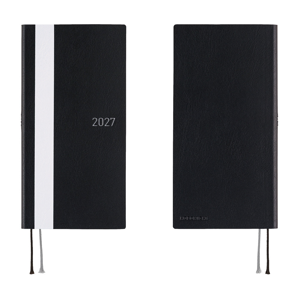 Hobonichi 2027 Techo Weeks White Line Black