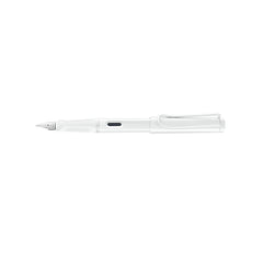 LAMY Safari All White Multi Ring Fountain Pen