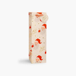 Santa Wine Bag