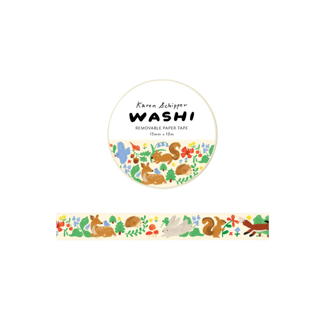 Woodland Washi Tape