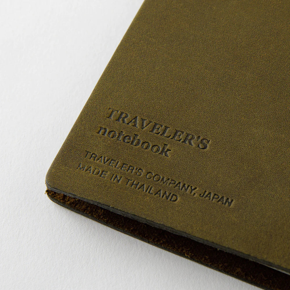 000 Regular Cover Olive, Traveler's Co.