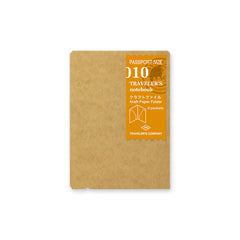 010 Passport Refill Kraft File, Traveler's Company
