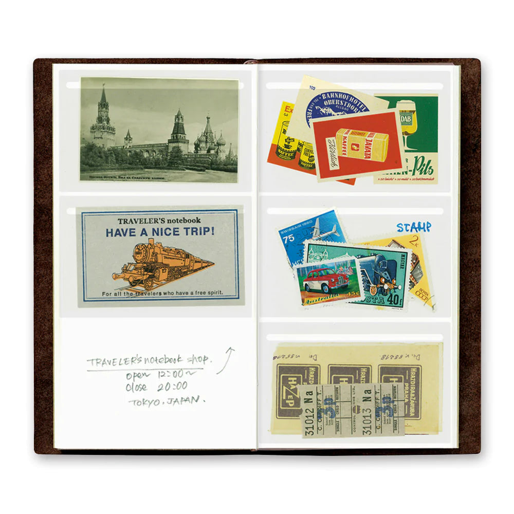 023 Regular Refill Film Pocket Sticker, Traveler's Co.