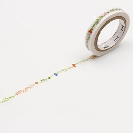 Flower Line Washi Tape