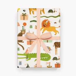 Party Animals Gift Wrap