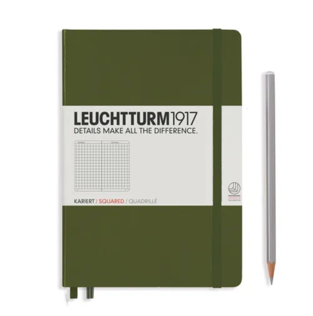 A5 Squared Hardcover Notebook, Leuchtturm1917