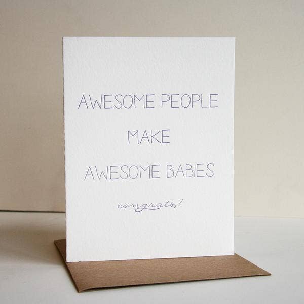Awesome People Awesome Babies, Steel Petal Press