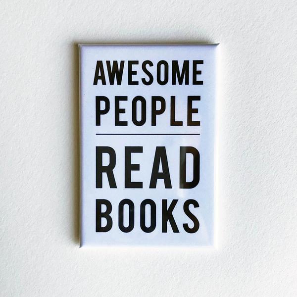 Awesome People Read Magnet