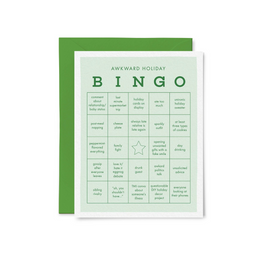 Awkward Holiday Bingo, Tiny Hooray