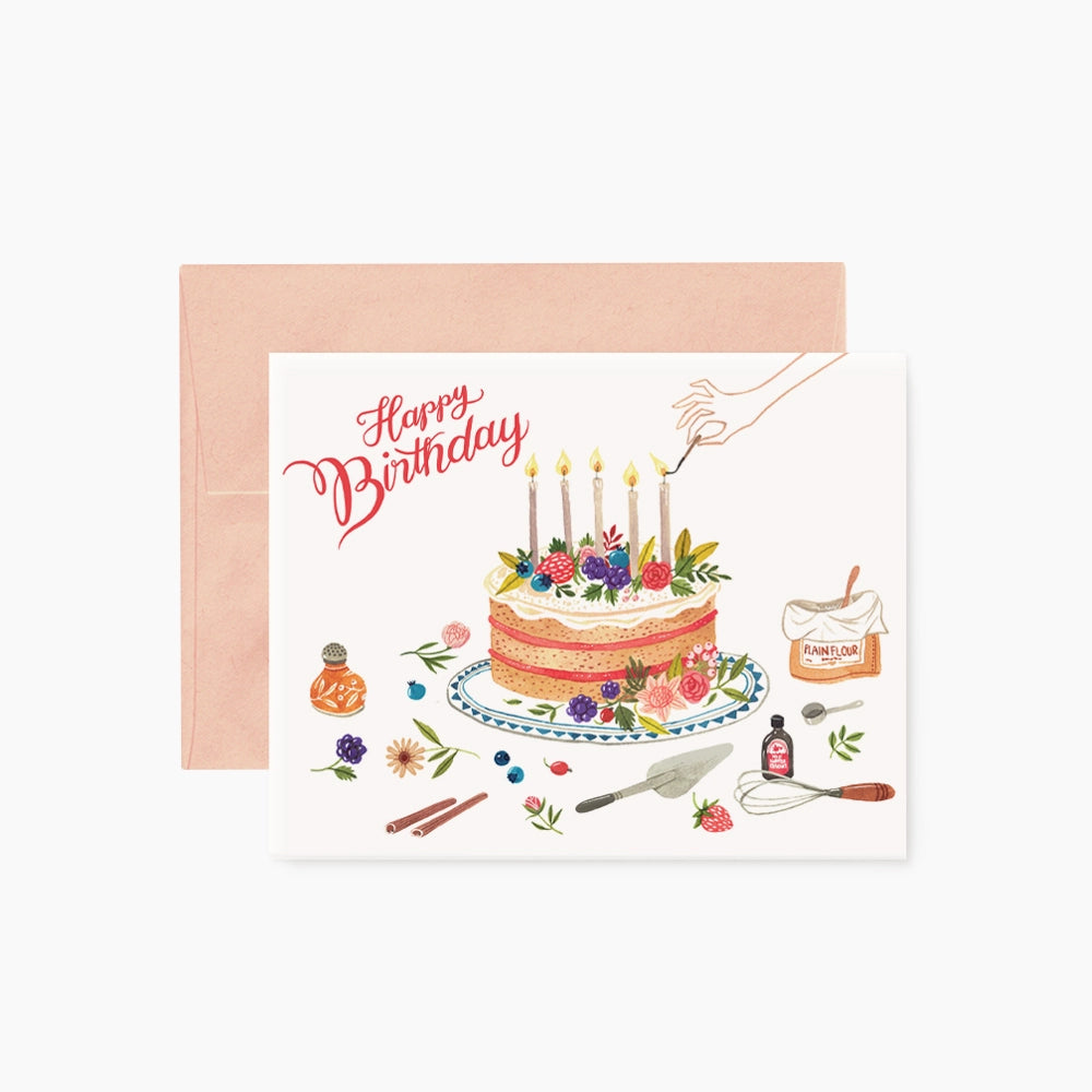 Birthday Cake, Botanica Paper Co.