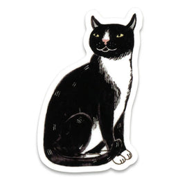 Black Cat Sticker