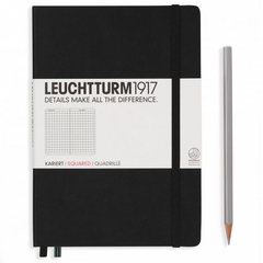 Leuchtturm1917 A5 Squared Hardcover Notebook