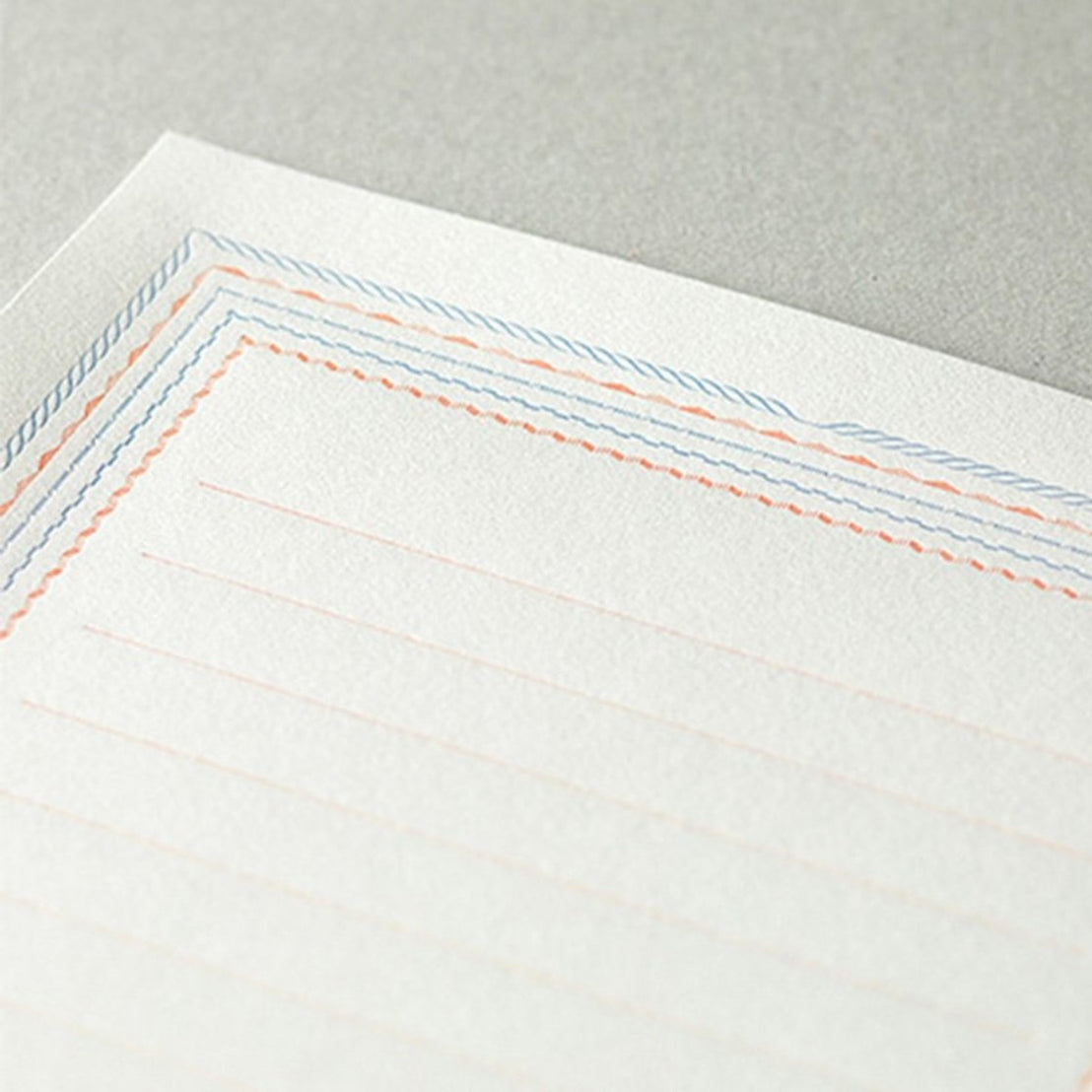 Frame Blue Letter Set, Midori