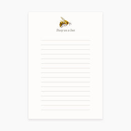 Busy Bee Notepad, Botanica Paper Co.