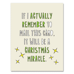 Christmas Miracle, Near Modern Disaster