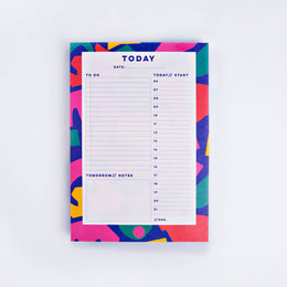 Cut Out Shapes Daily Planner Pad, The Completist