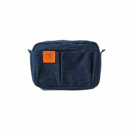 Denim Blue Canvas Carrying Case, Small