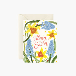 Floral Happy Easter, Botanica Paper Co.