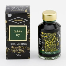 Golden Ivy 50ml Shimmer Ink, Diamine