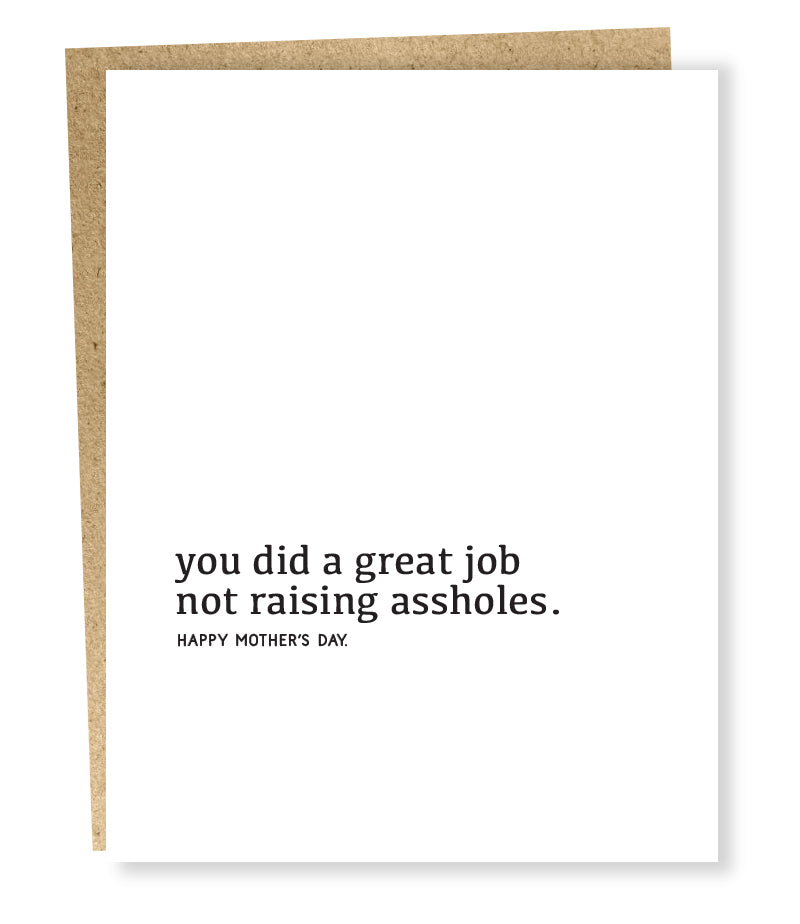 Great Job Mother's Day, Sapling Press