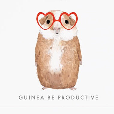 Guinea Be Productive Notepad, Dear Hancock