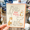 Cats HBD from All of Us, Ilee Papergoods