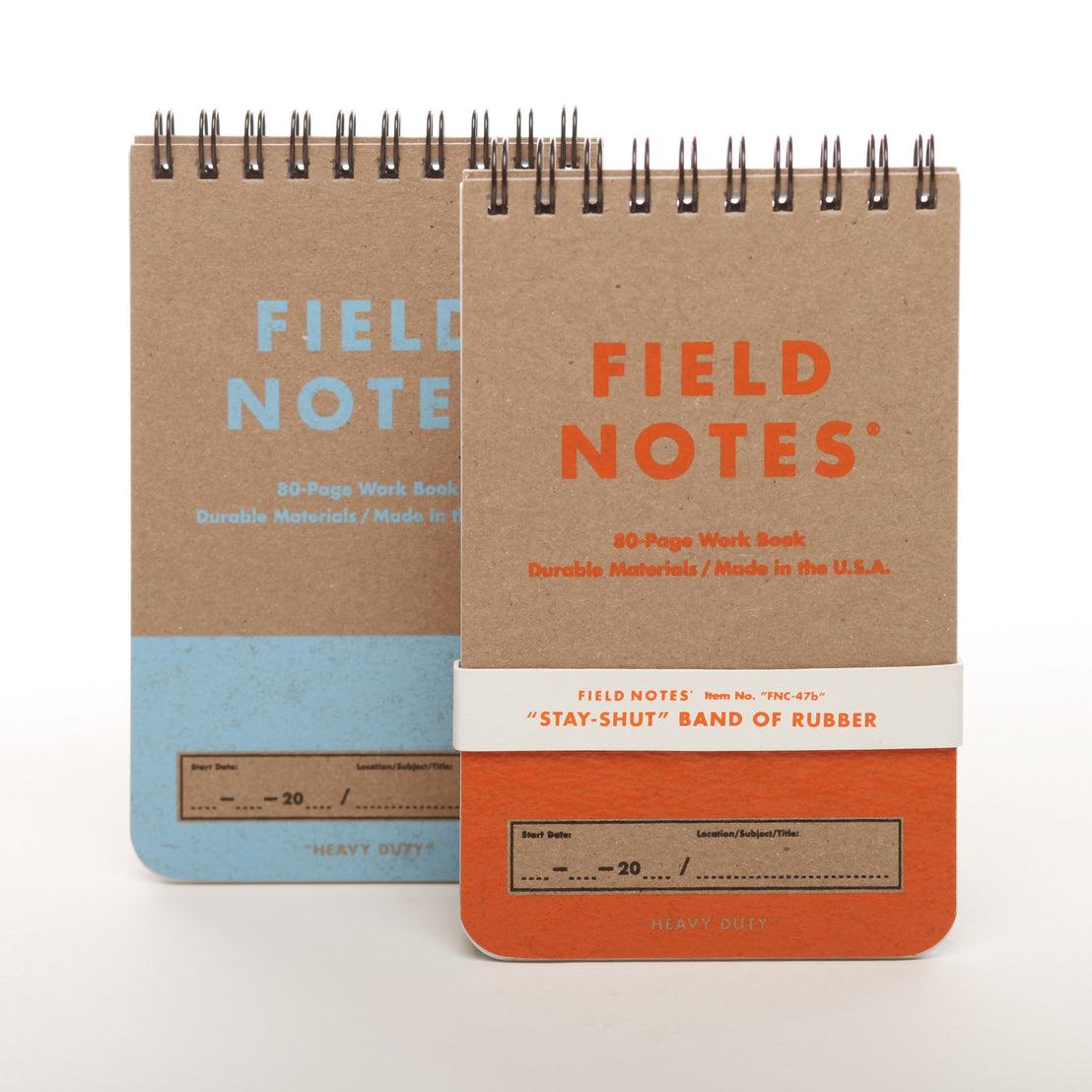 Heavy Duty Notebook Duo, Field Notes – Penny Post, Alexandria VA