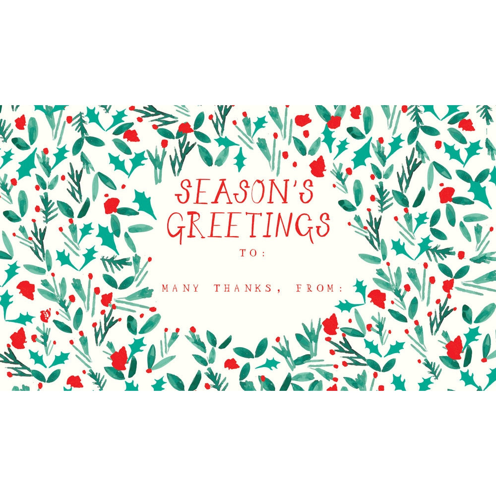 Mistletoe Gratuity Envelopes Set, Mr. Boddington