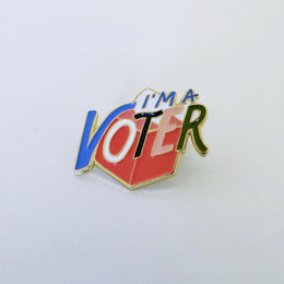 I'm A Voter Pin
