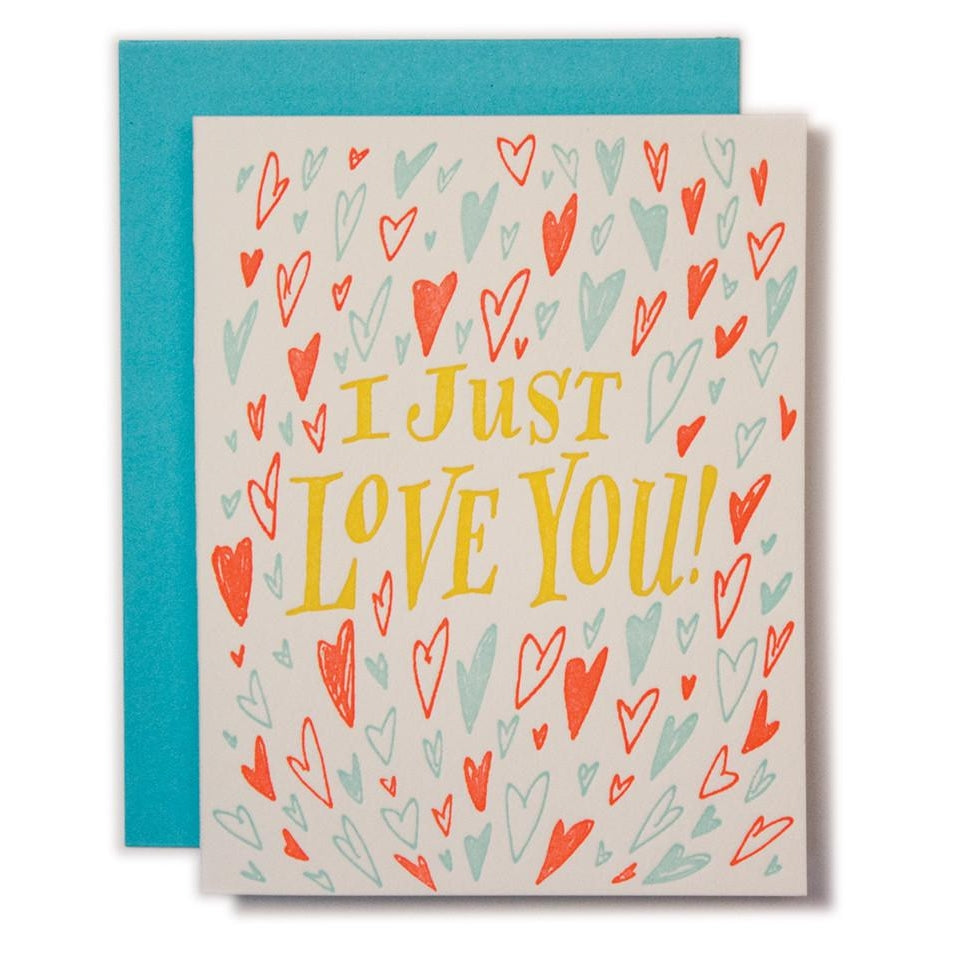 I Just Love You, Ladyfingers Letterpress