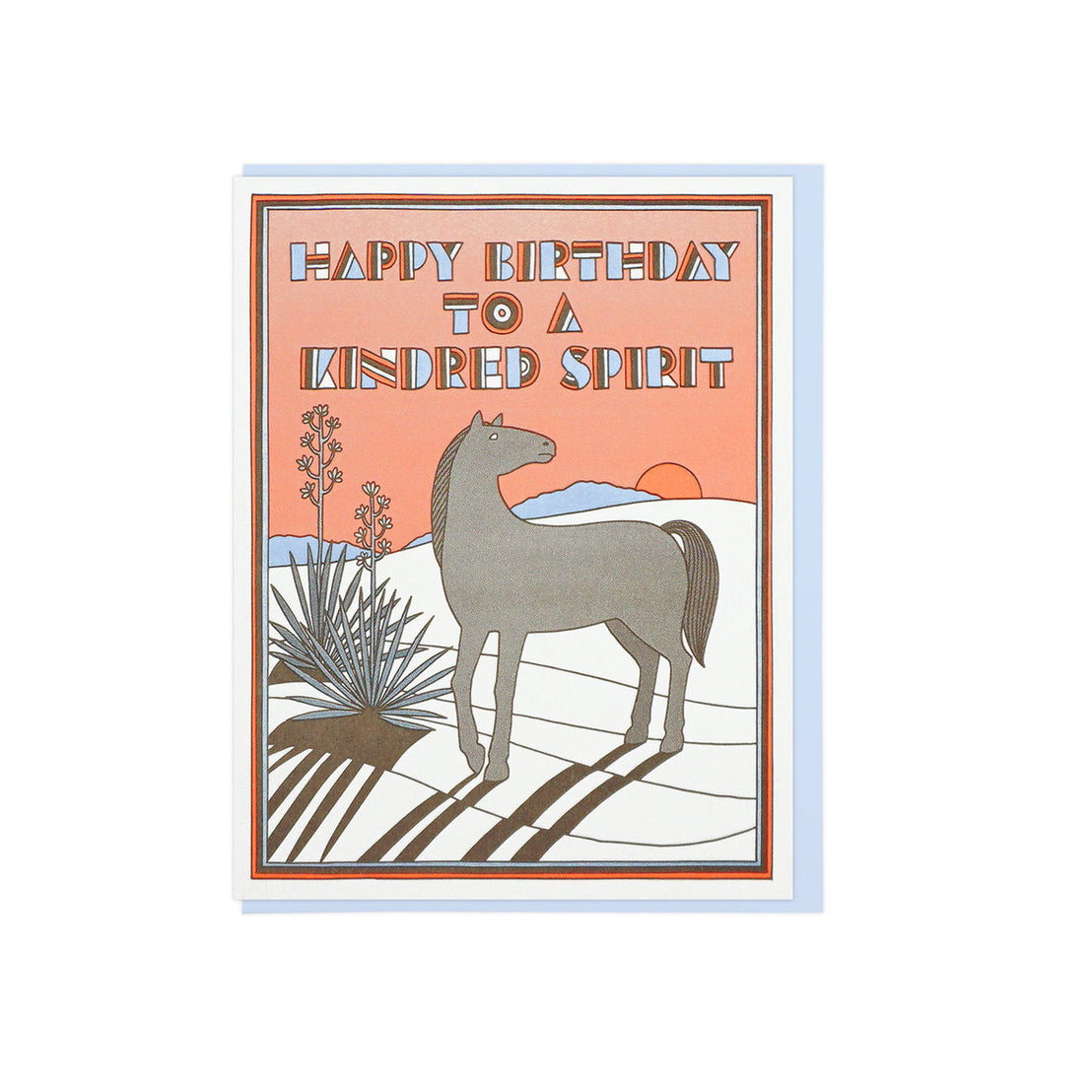 Happy Birthday To A Kindred Spirit, Lucky Horse Press